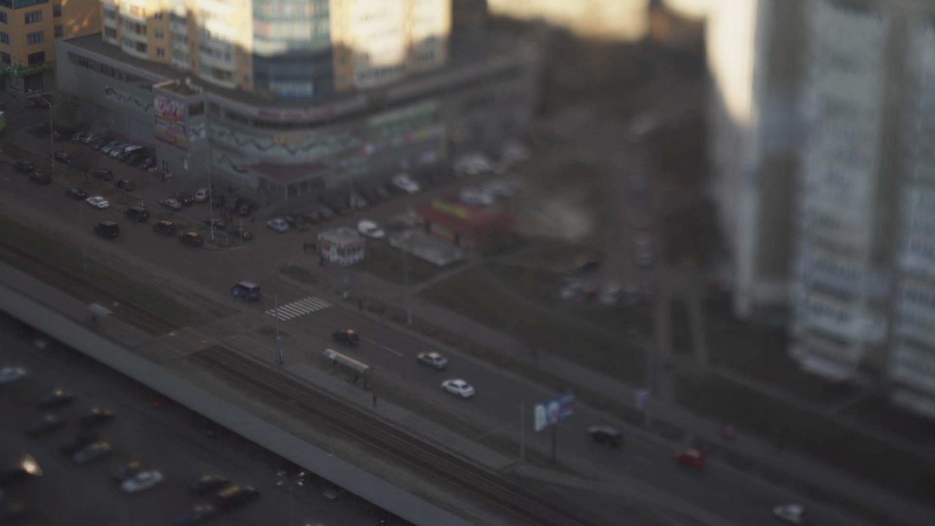 城市和道路时间视频的预览图