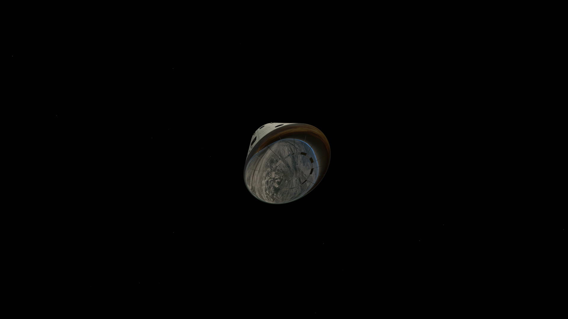 太空舱落在行星上视频的预览图