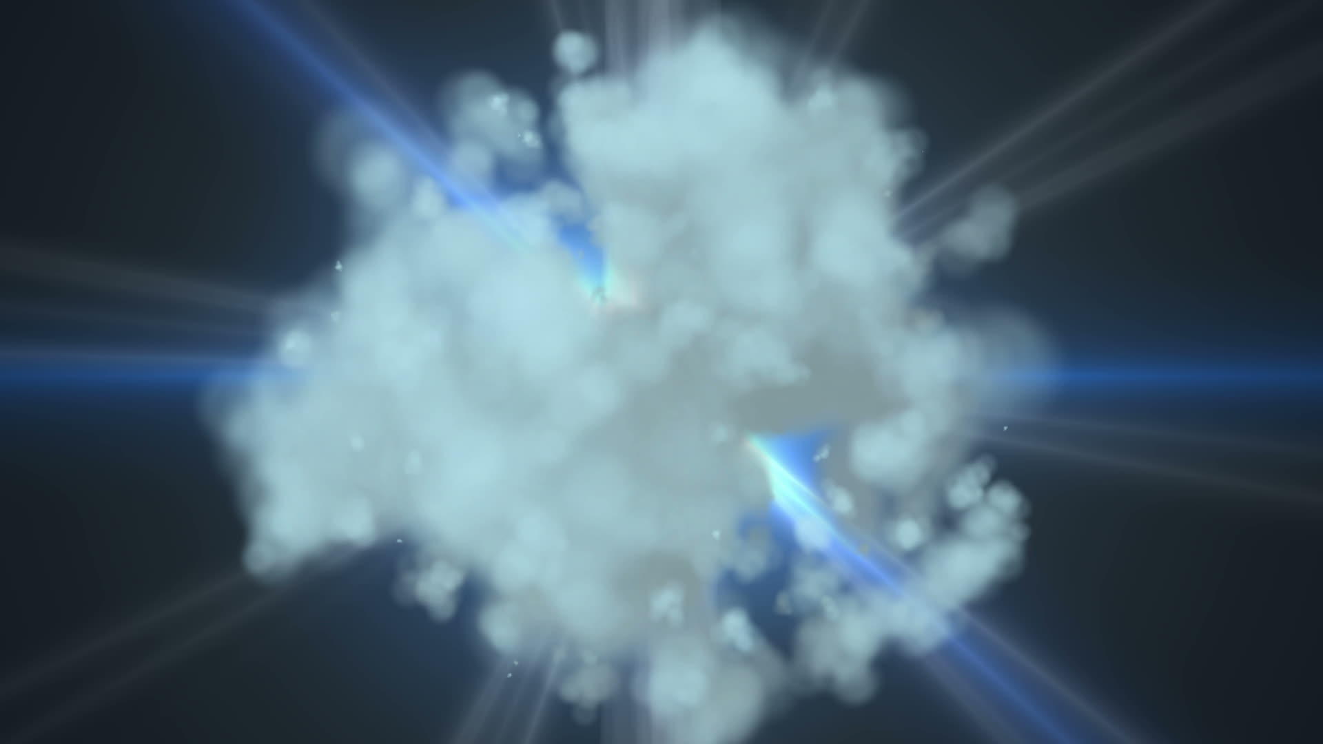 抽象乌云射线视频的预览图