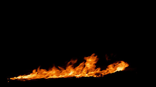 火势蔓延火堆带透明通道视频的预览图