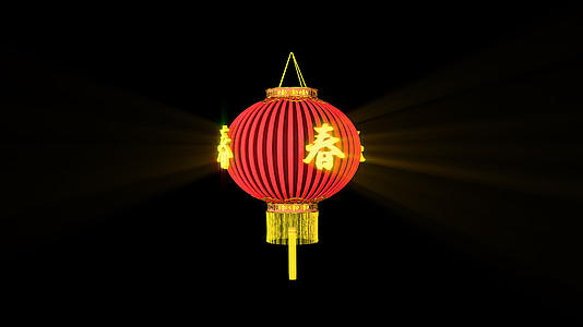 中国风古典多个春字旋转展示（循环）视频的预览图