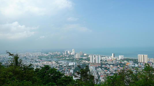 越南头顿海滨城市4K延时视频的预览图