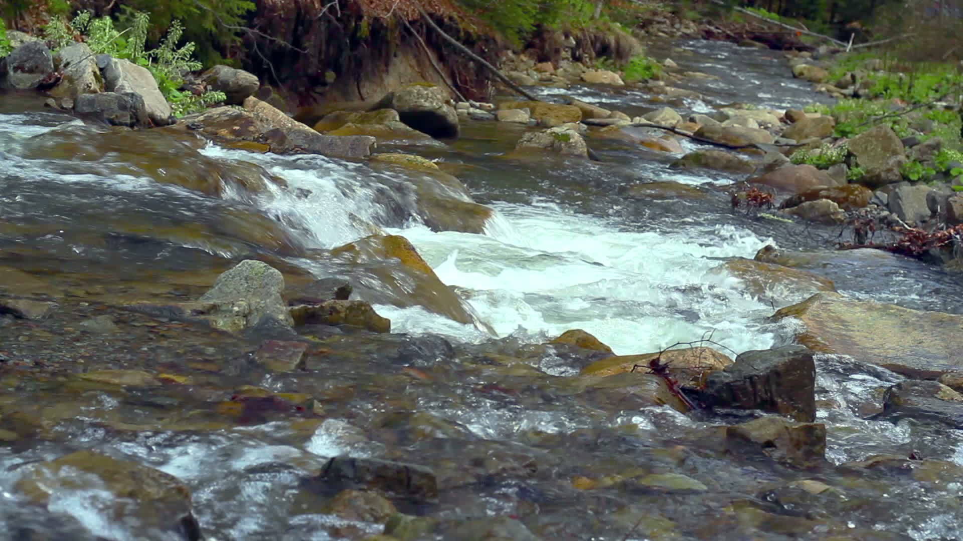 山河有瀑布视频的预览图