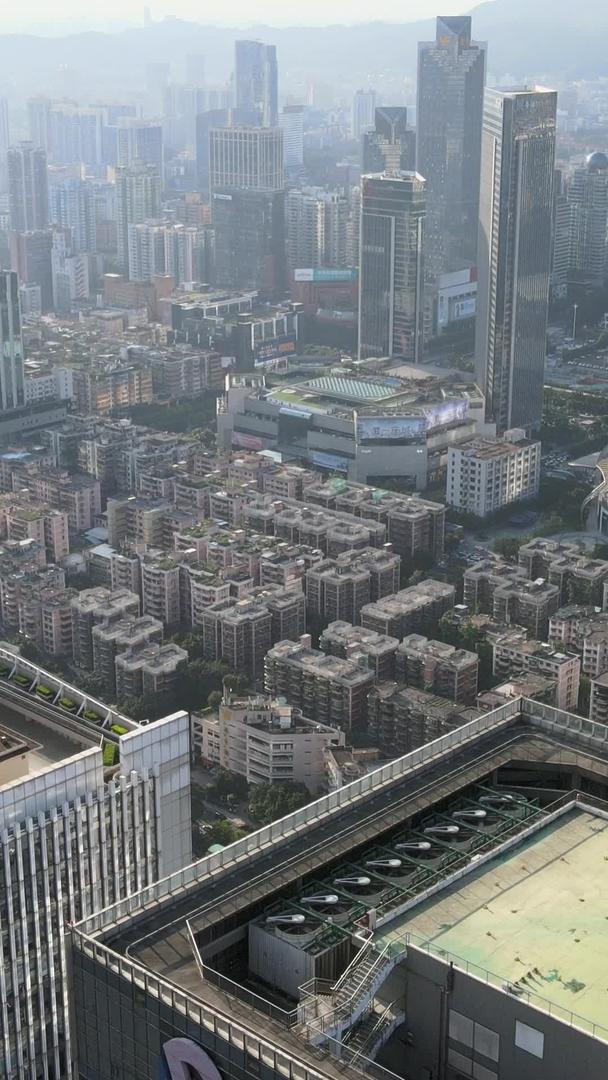 航拍高清全国房地产大亨广州恒大中心建筑企业视频的预览图