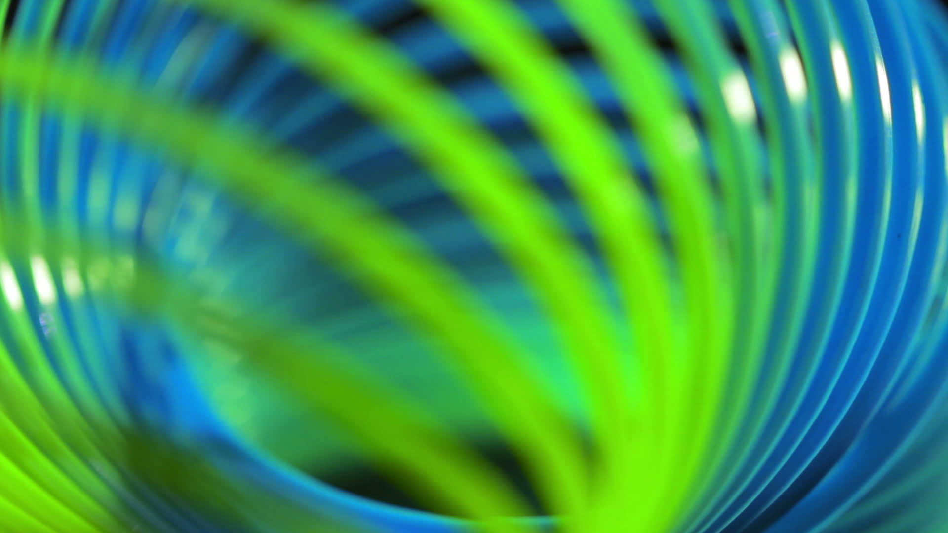 彩色螺旋背景绿色抽象视频的预览图