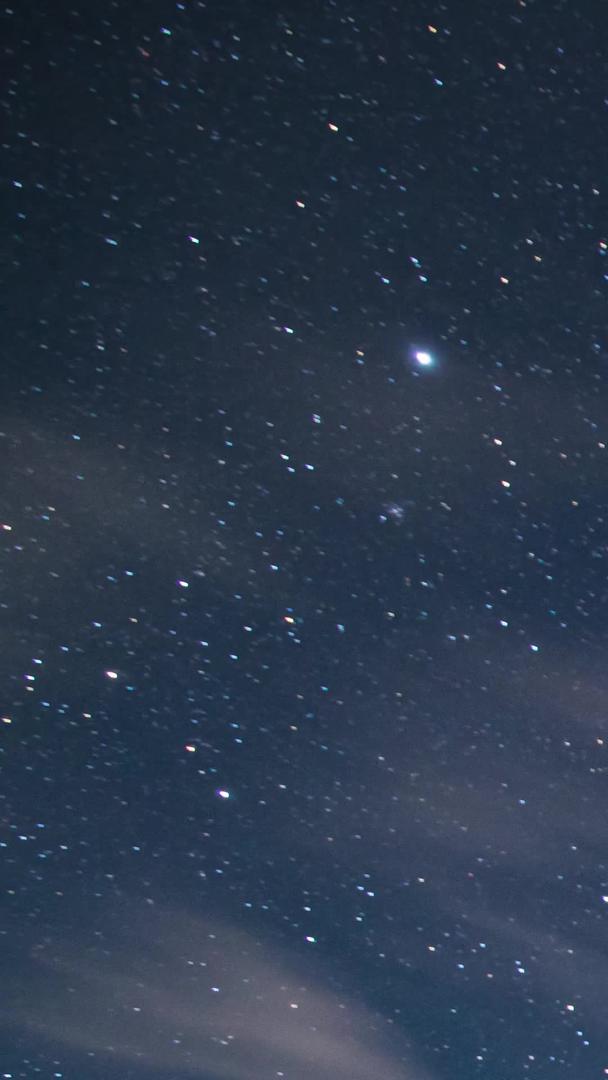 乌湖冰冻的星空视频的预览图