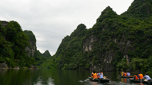 越南水上游船视频合集4K视频的预览图