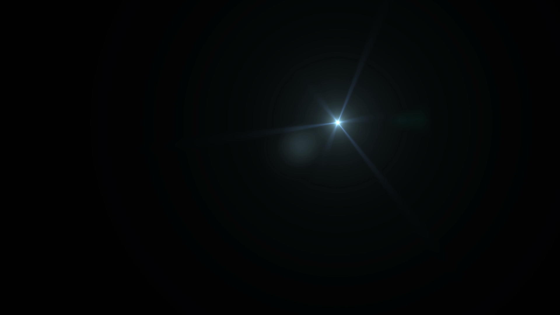 黑色背景上闪闪发光的蓝色单星视频的预览图