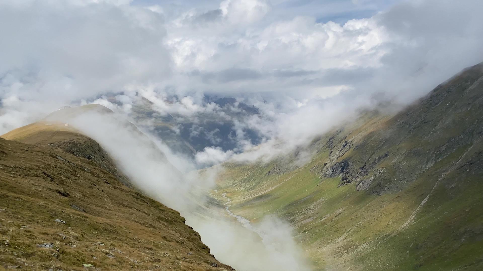 Obergurgl高山是OztztalalpsAustria视频的预览图