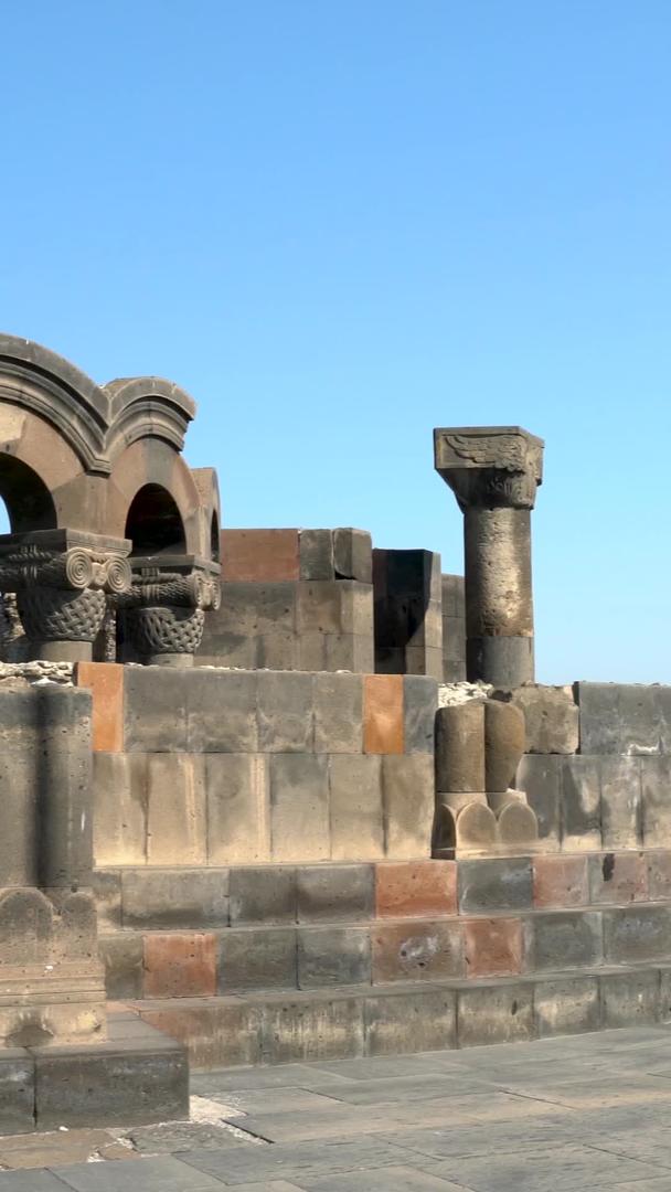 实拍集合亚美尼亚世界遗产考古遗址视频的预览图