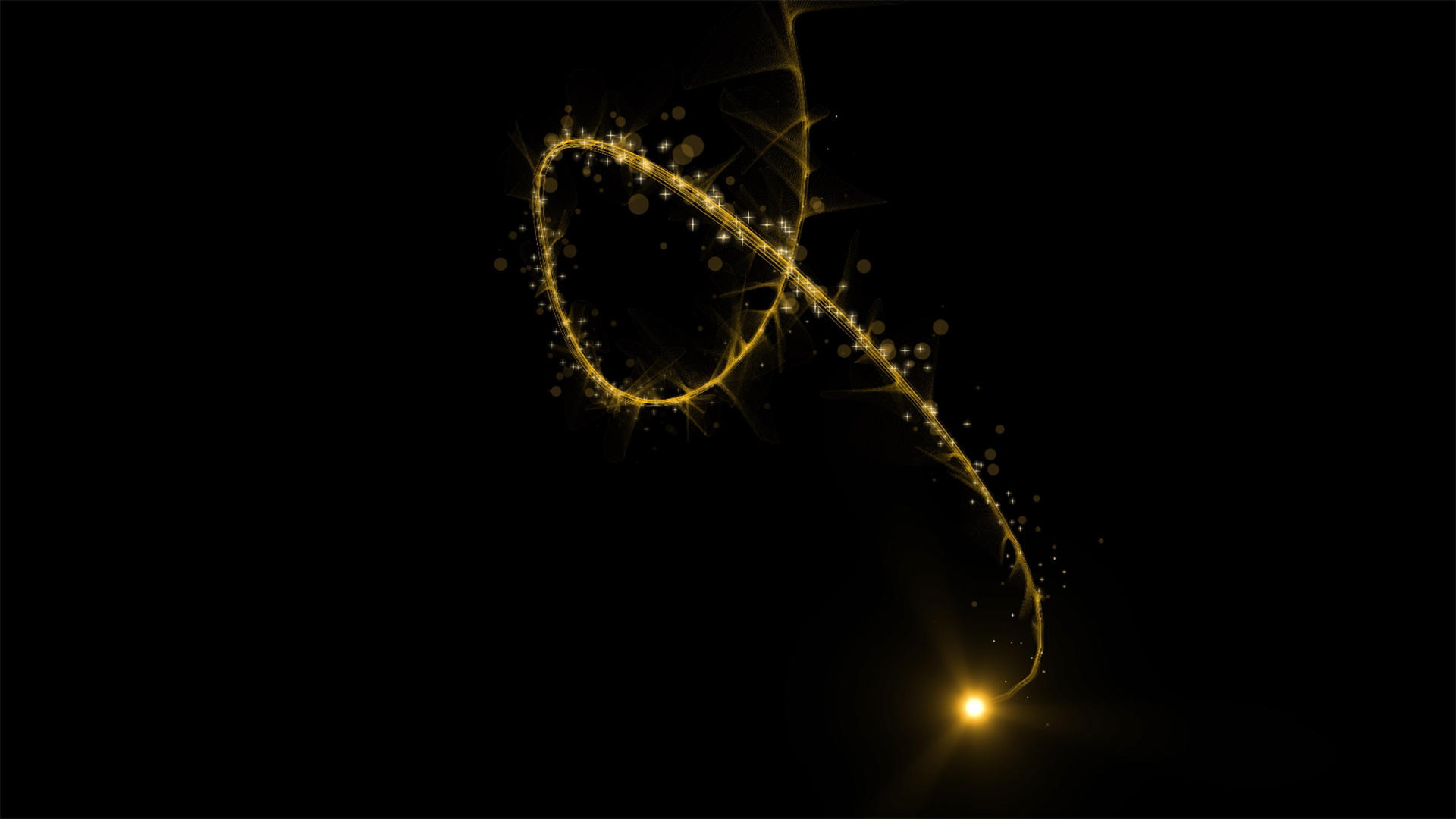 4K光线粒子转场动画元素视频的预览图