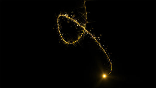 4K光线粒子转场动画元素视频的预览图