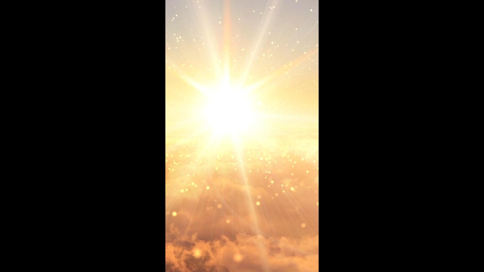 金色粒子光线闪光颁奖背景视频的预览图