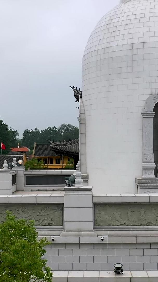 江苏千年古寺盘龙古寺多角度航拍合集视频的预览图