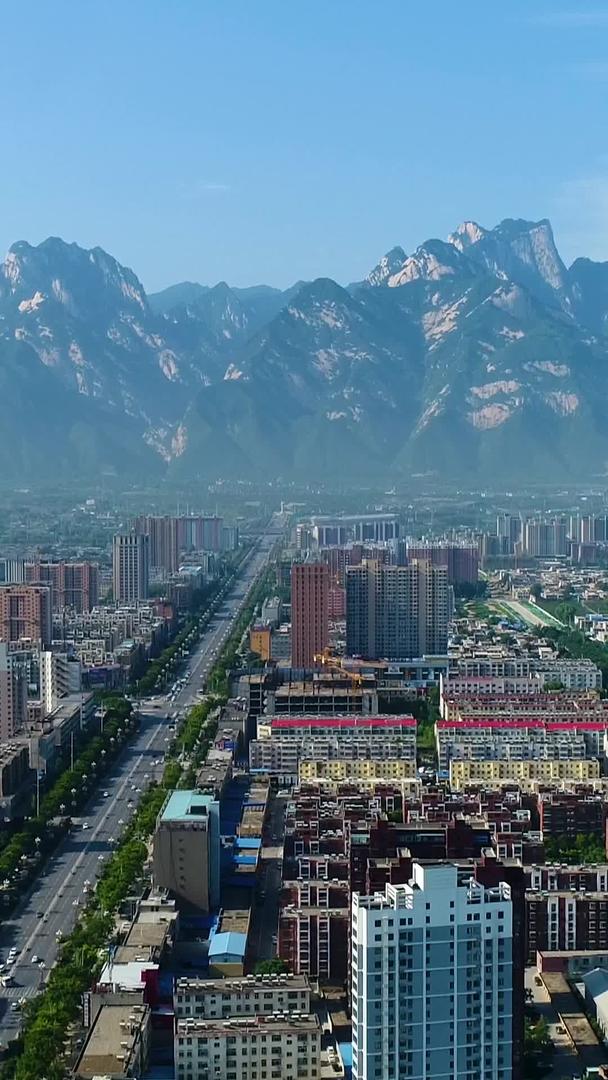 渭南华阴市全景航拍视频的预览图