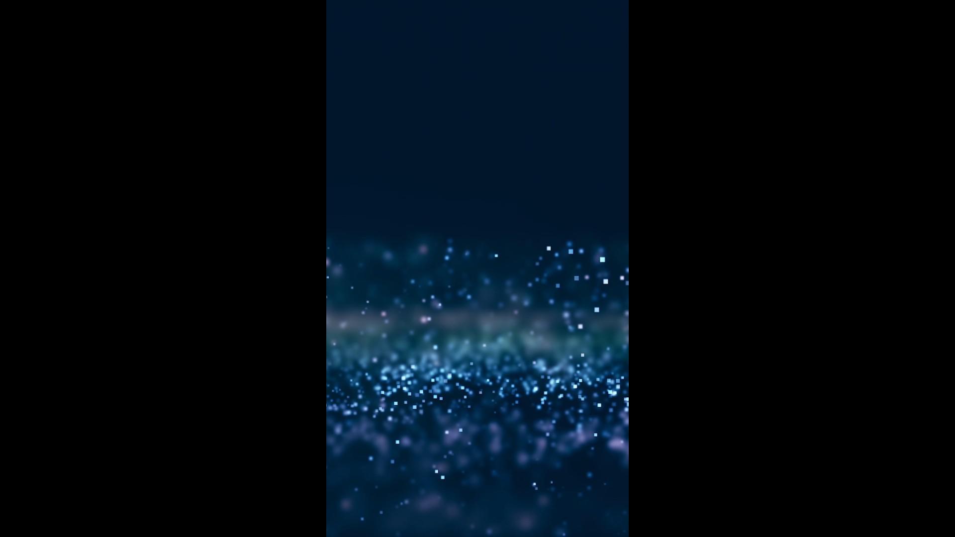 唯美蓝色粒子向上企业宣传背景视频的预览图