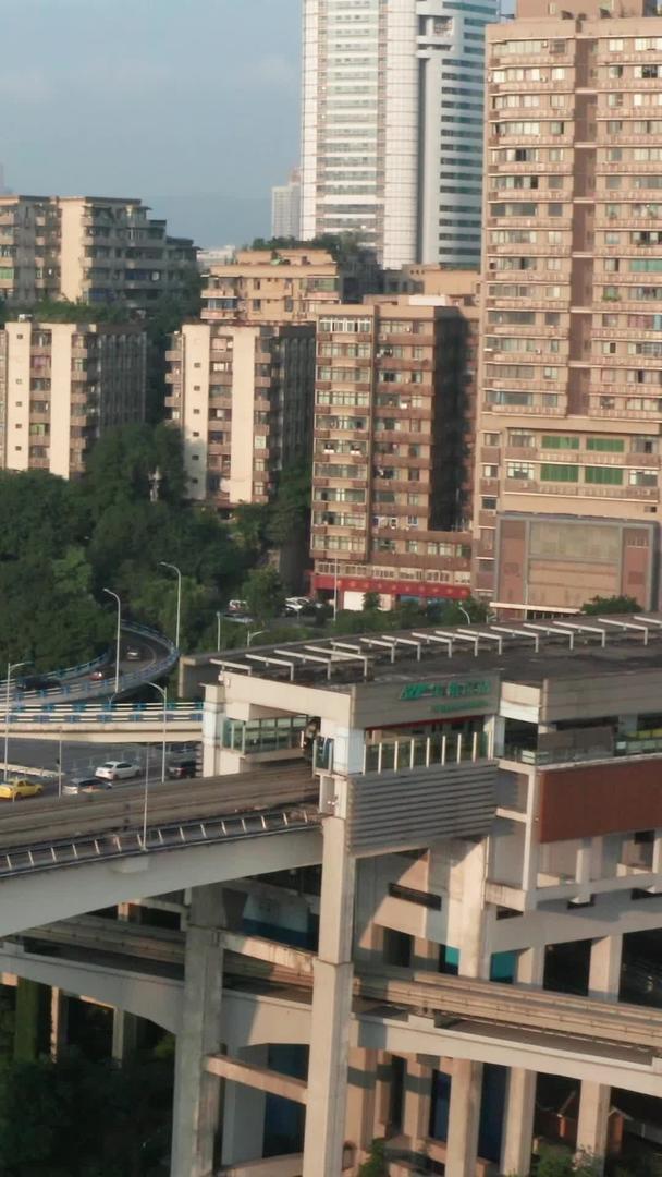 重庆轨道交通航拍材料材料视频的预览图