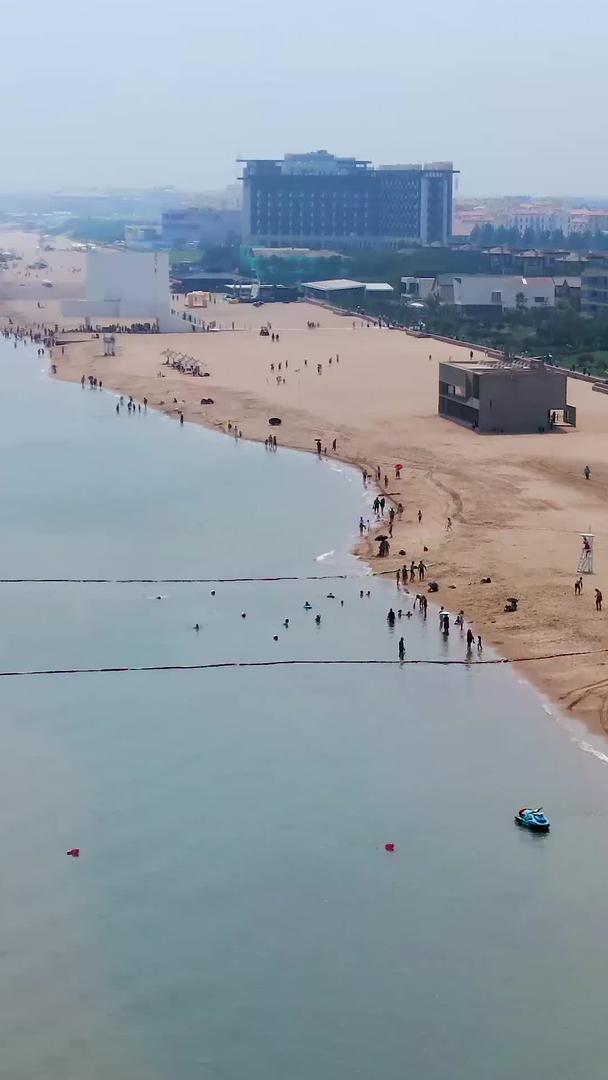 南戴河阿那亚旅游度假区航拍视频的预览图
