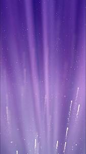 紫色粒子向上唯美浪漫梦幻相册婚礼背景视频的预览图