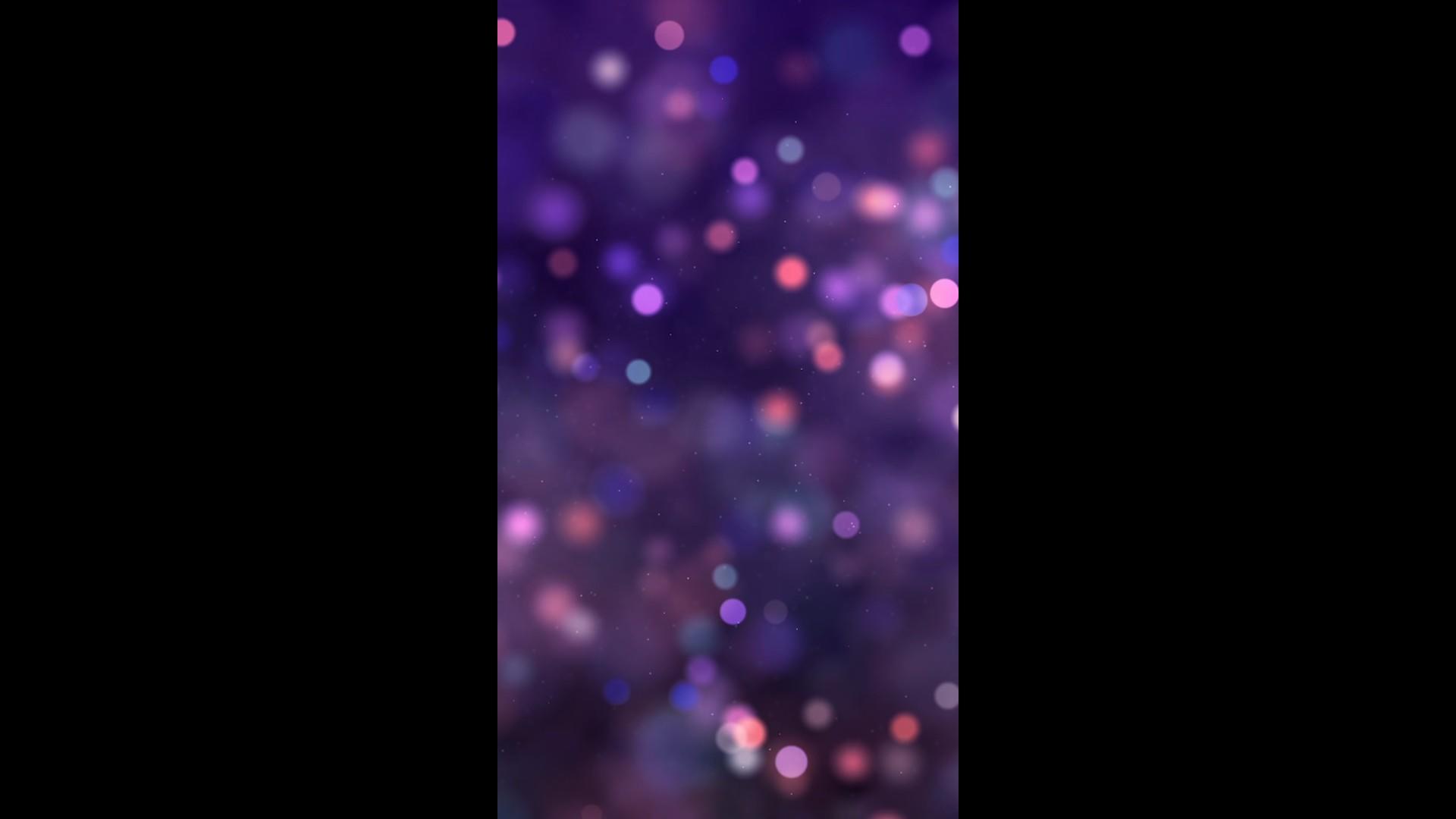 紫色朦胧梦幻光斑婚礼婚庆背景视频的预览图