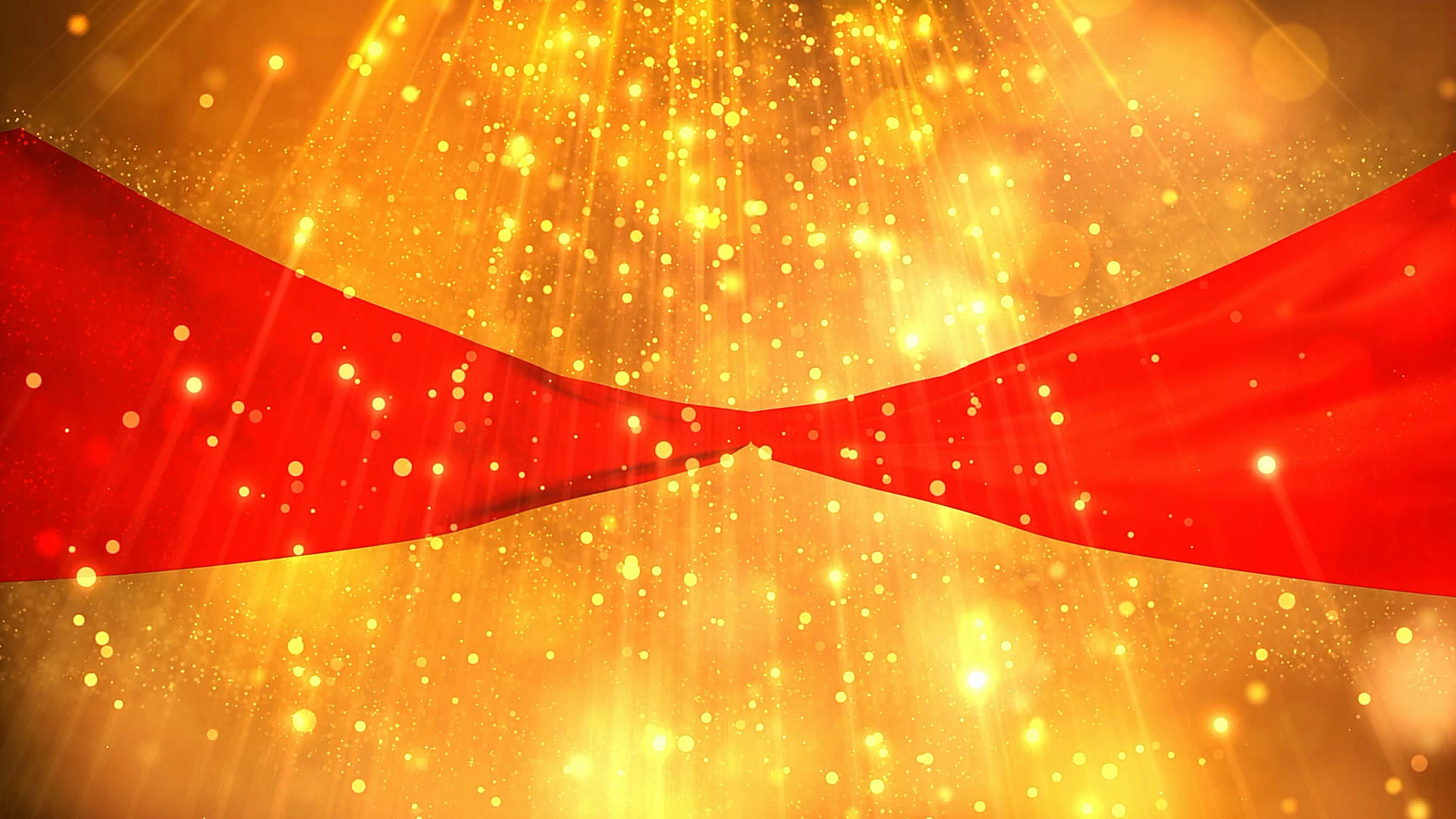 粒子光斑红绸颁奖晚会led视频背景视频的预览图
