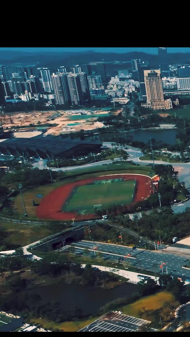 深圳大运体育中心航拍视频的预览图