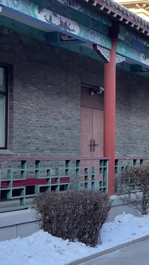 吉林省长春5A景区伪满宫博物院宫内府视频的预览图
