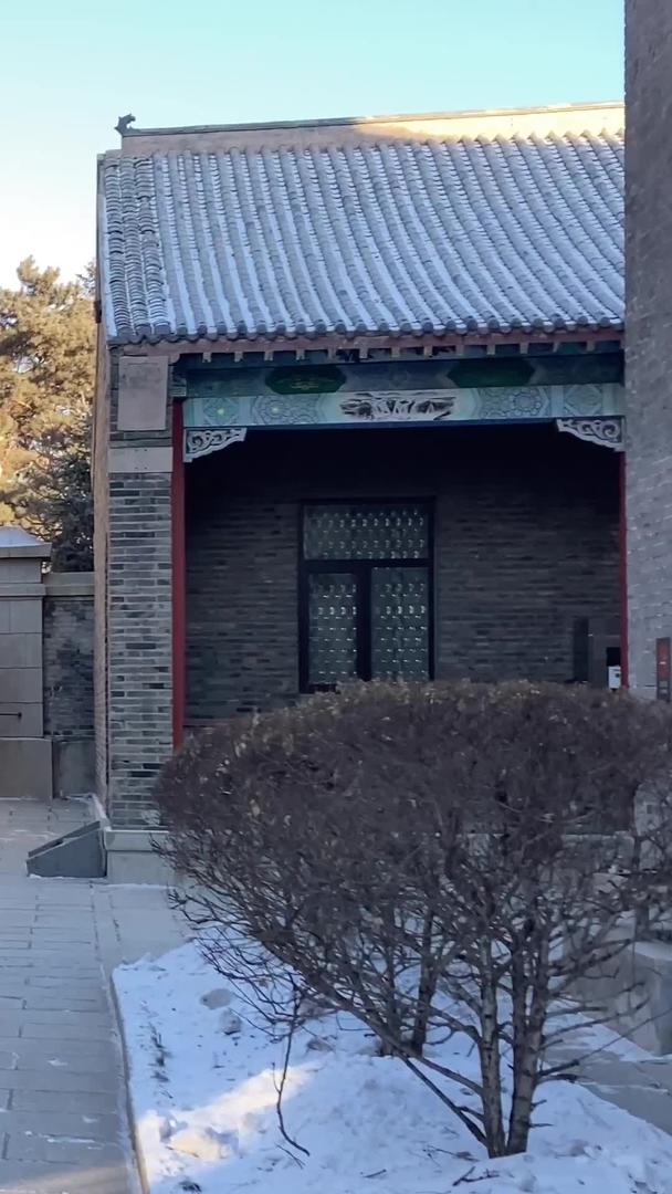 吉林省长春5A景区伪满宫博物院宫内府视频的预览图