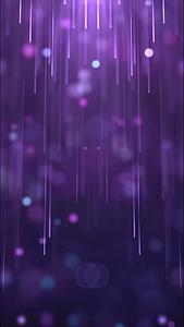 紫色梦幻粒子下落背景视频的预览图