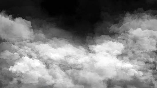 穿越云层前景视频元素带Alpha透明通道素材视频的预览图
