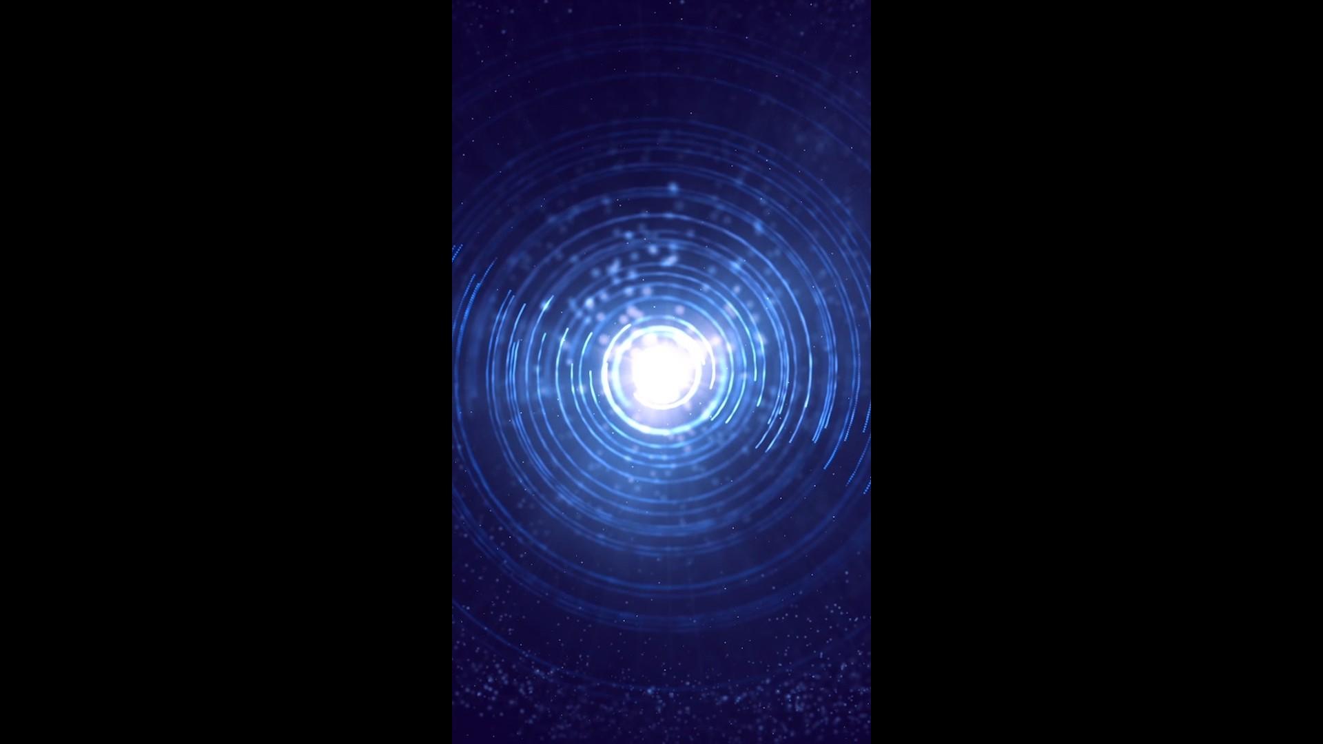 粒子光圈唯美相册背景视频的预览图