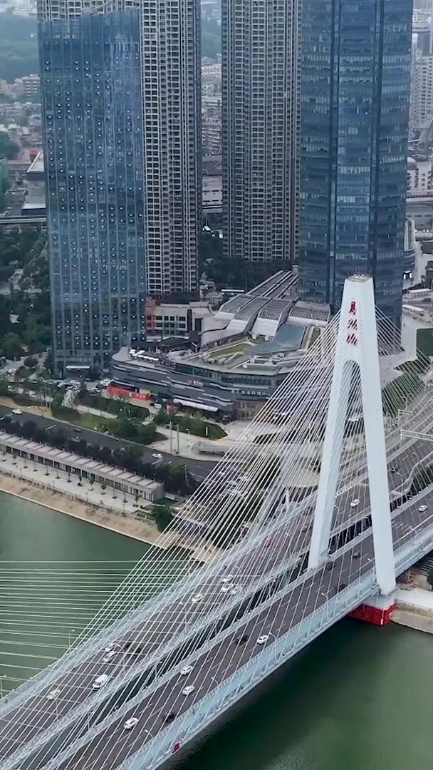 武汉月湖桥航拍及城市交通延迟视频的预览图