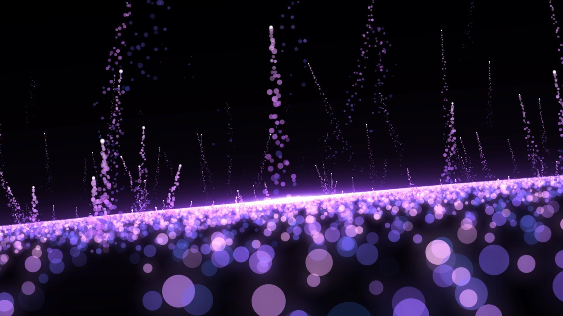 动态空间感唯美粒子光束发射视频元素视频的预览图