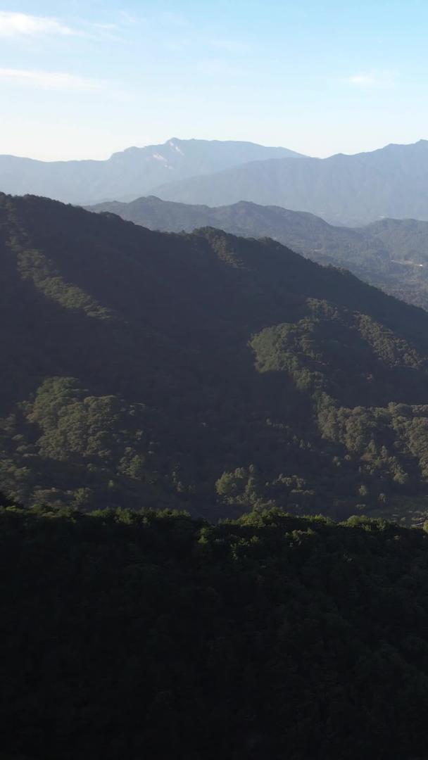 航拍5A安徽天堂寨风景区山脉视频视频的预览图