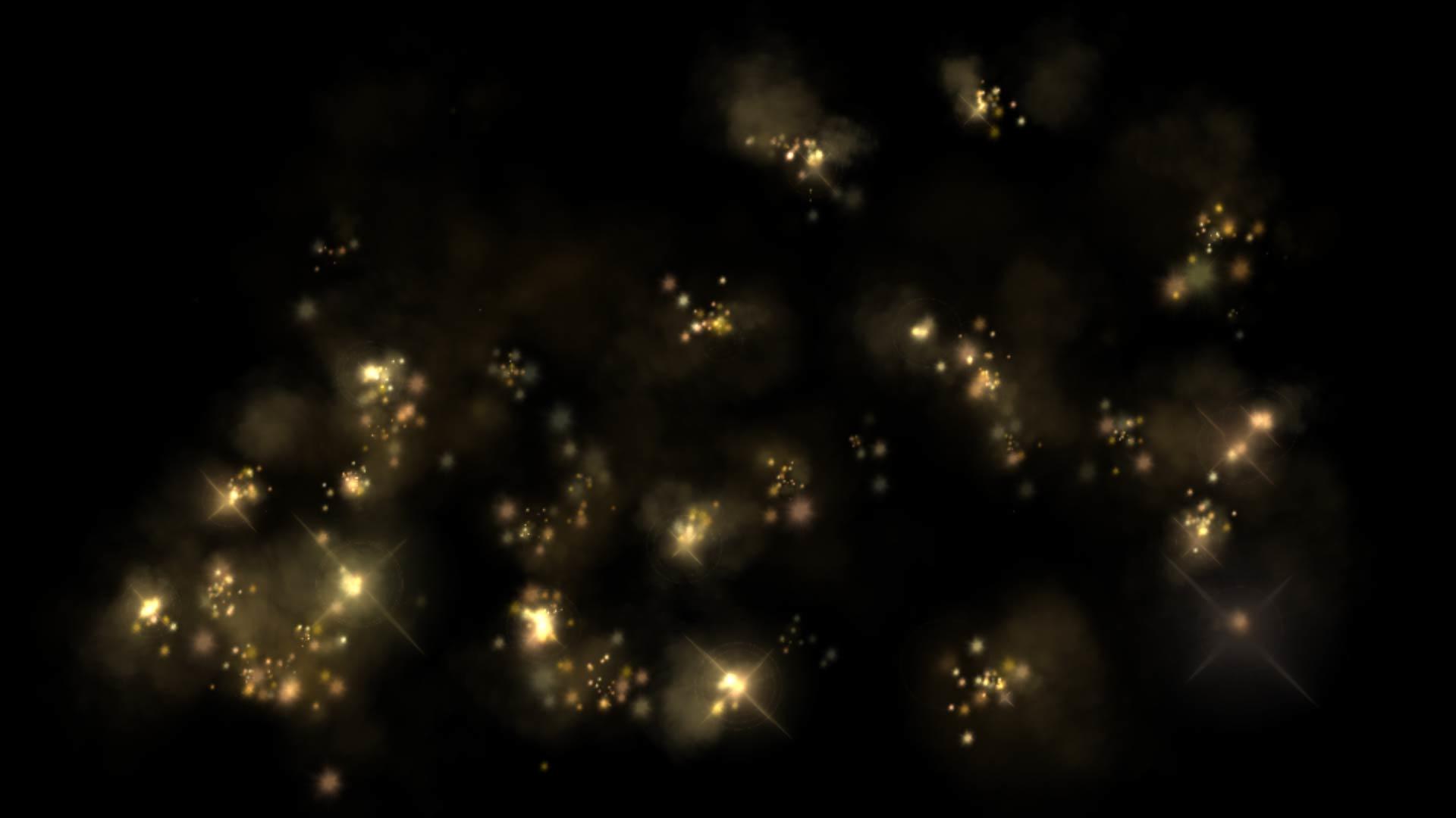 金色烟花粒子视频的预览图