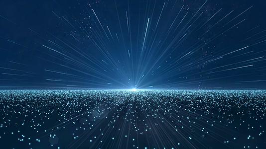 粒子光线空间背景视频的预览图