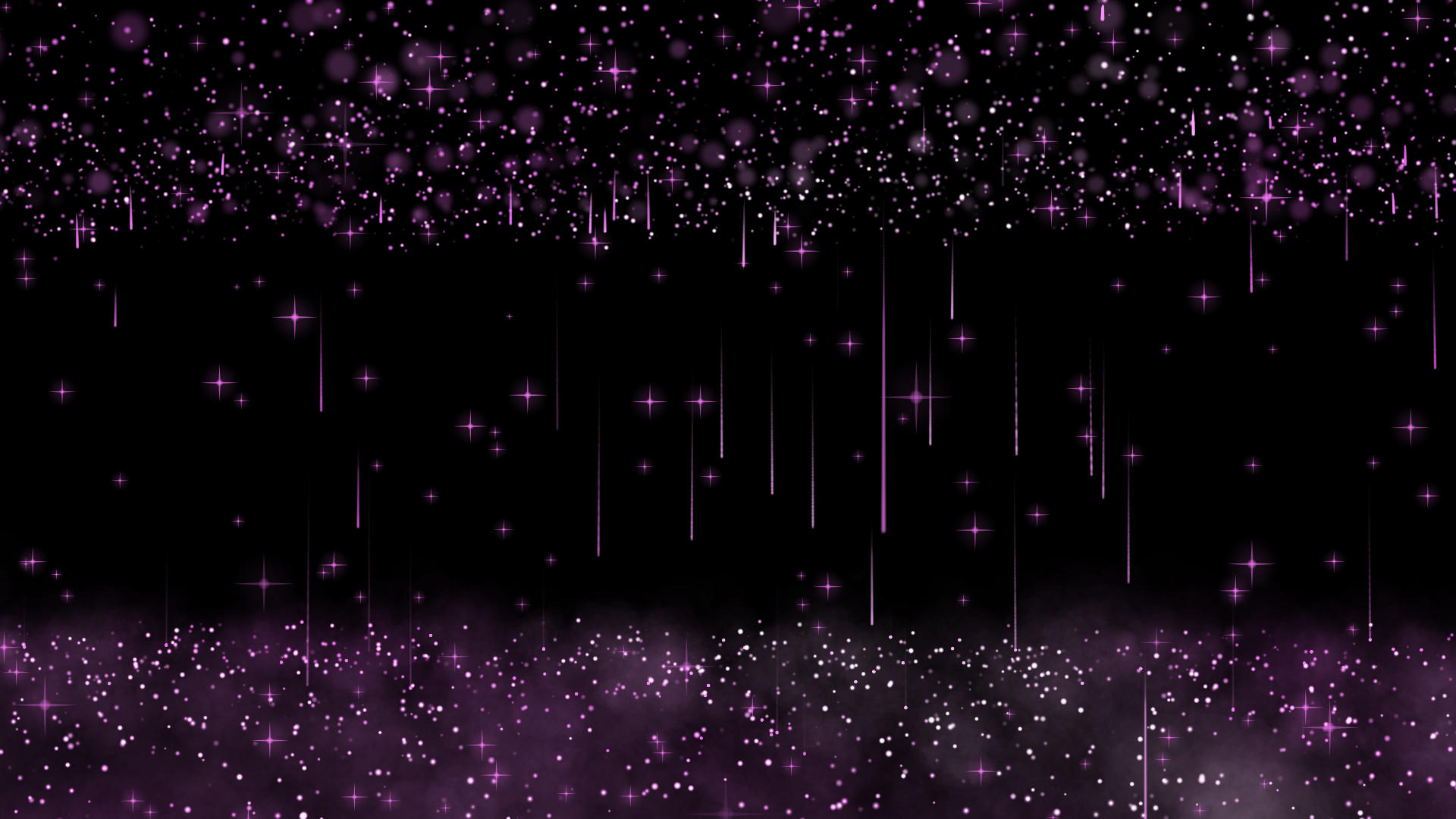 绚丽紫色星光星云光线粒子背景视频的预览图