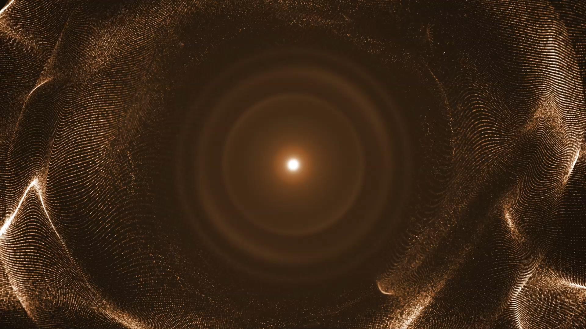 粒子圆圈背景视频的预览图