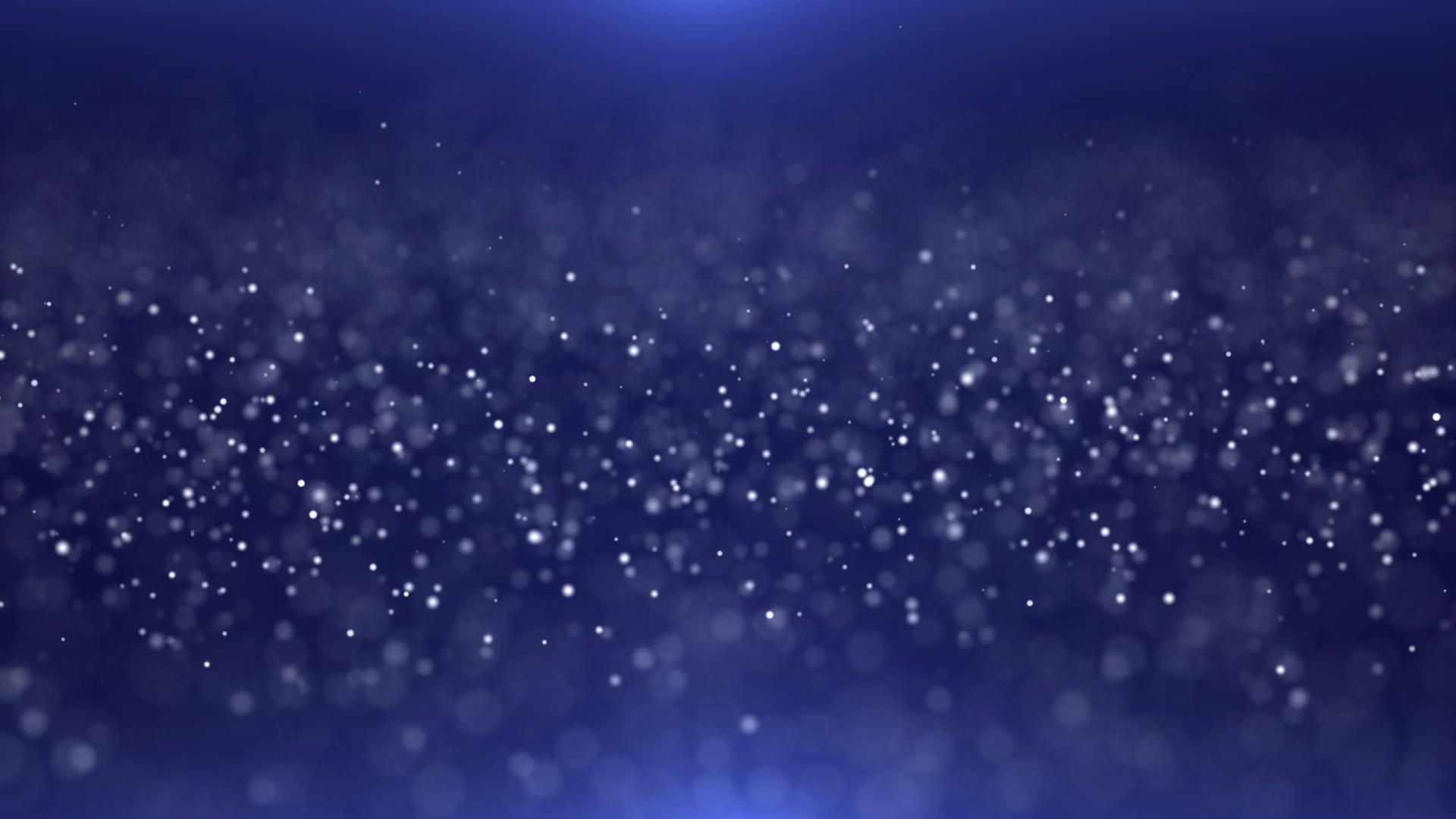 动态蓝色唯美粒子光效视频元素视频的预览图