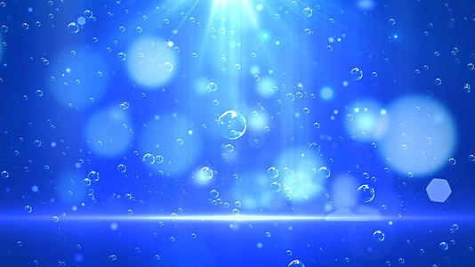 水泡海洋透明通道视频的预览图