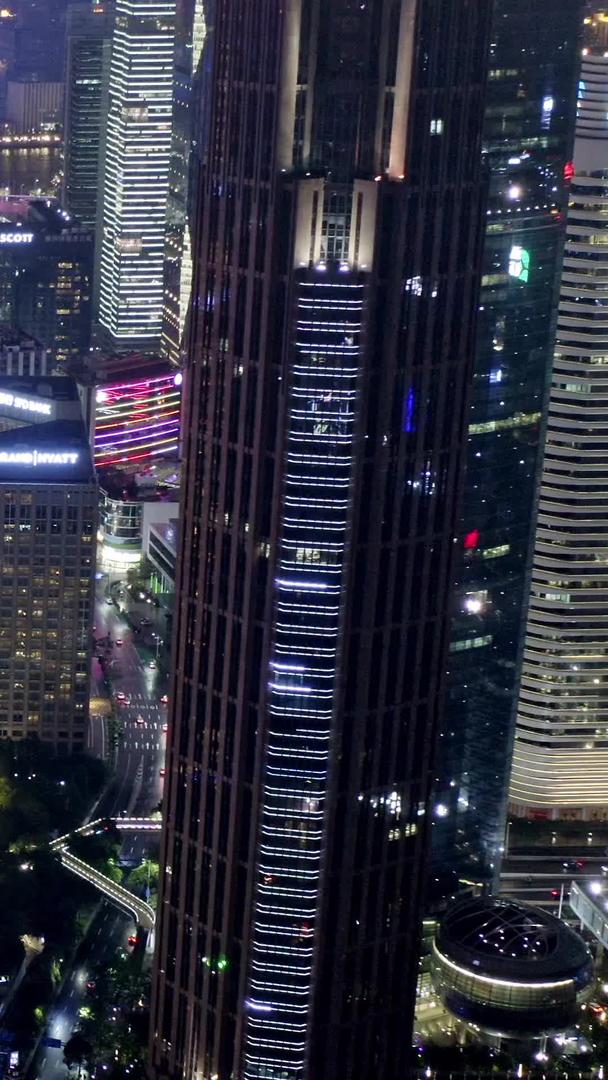 广州珠江新城夜景航拍视频的预览图