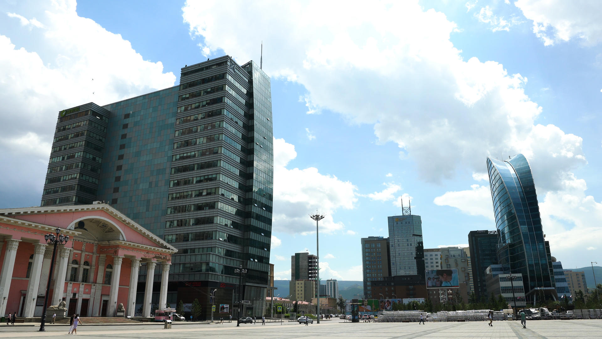 乌兰巴托城市延时视频的预览图