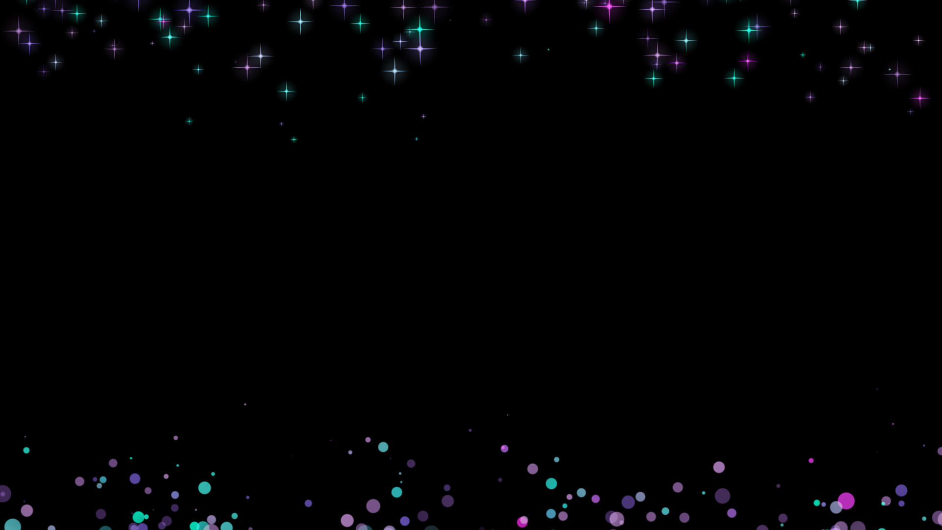 底部顶部多色圆形光斑星光粒子视频的预览图