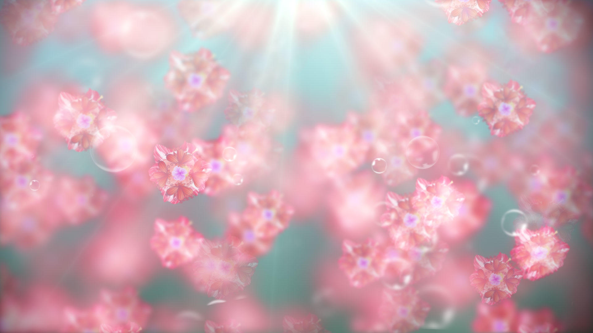 光照流动水花粒子视频的预览图