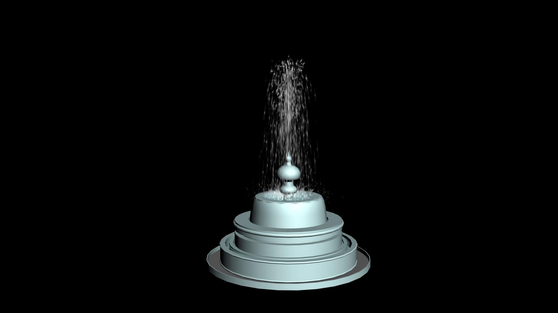 三维喷泉动画视频的预览图