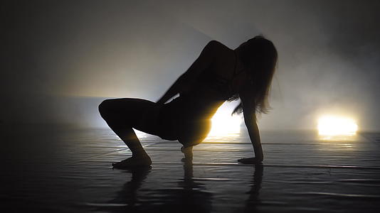现代芭蕾舞和当代舞蹈的概念视频的预览图