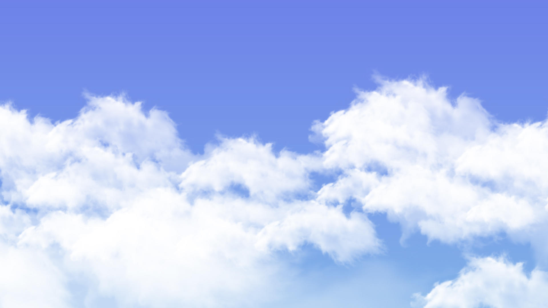 蓝天云朵层背景视频的预览图
