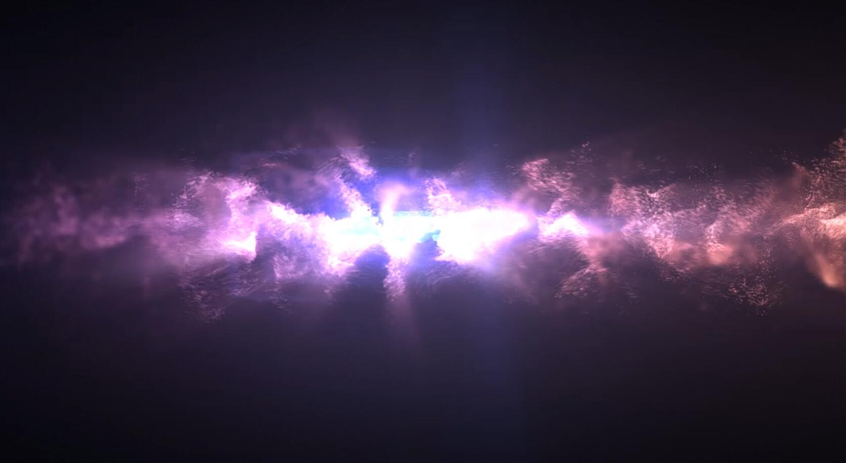 震撼粒子穿梭演绎光效视频的预览图