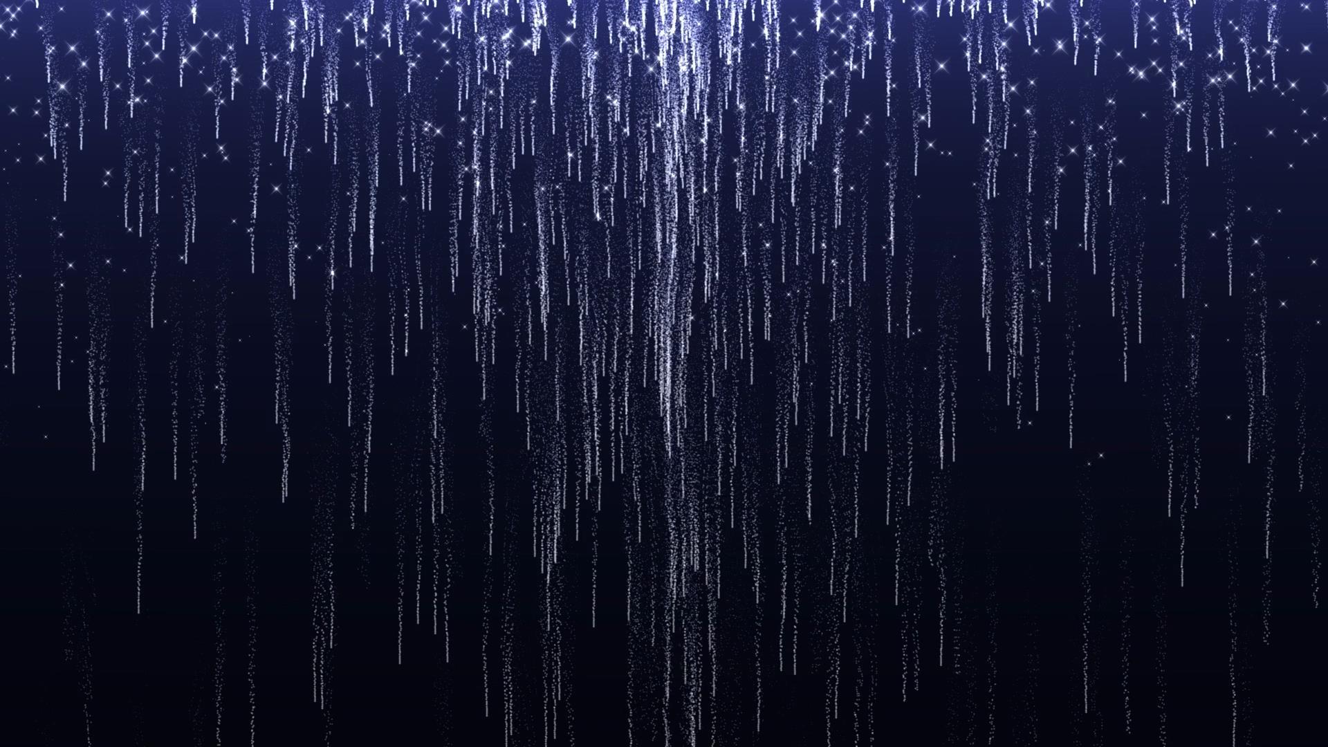 动态大气粒子雨下降视频元素视频的预览图