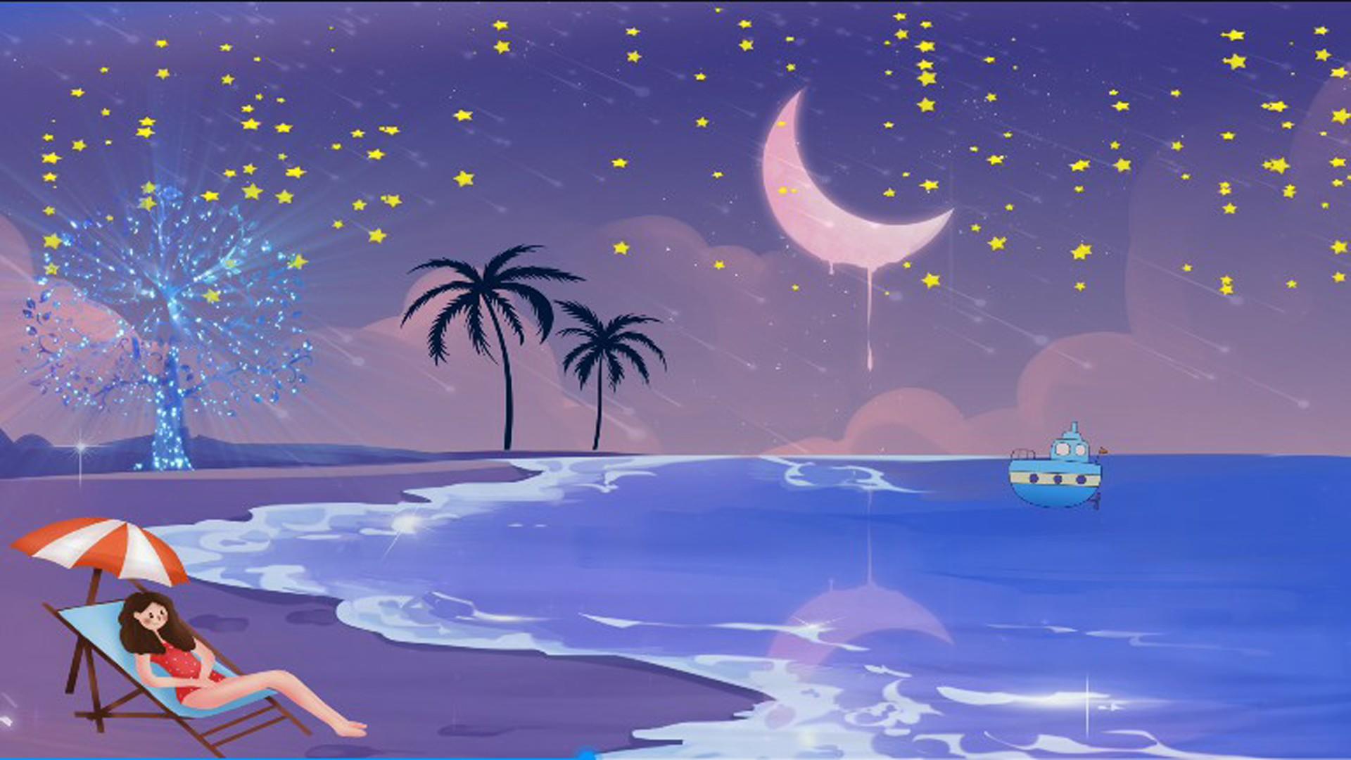 海边度假背景视频的预览图